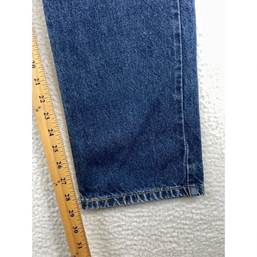Levis 505 Regular Fit Jeans Mens 31x30 Medium Wash Denim Straight Leg Casual